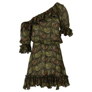 SAINT LAURENT 페이즐리 드레스 815701Y4K953689