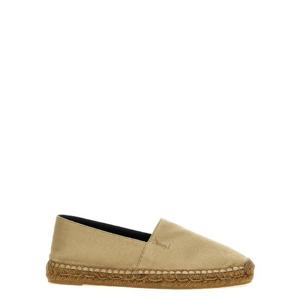 SAINT LAURENT 로고 자수 에스파드릴 818248AADNZ9715