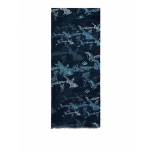 [PAUL  SHARK] 라프리마 남성 스카프 Sciarpa 샤크 올 오버 25417002L39 Blue /8