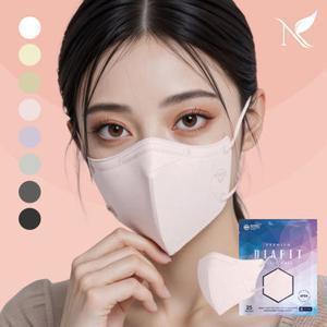 다이아핏 새부리형 KF94 마스크 25+25매입 파우치 (총50매)