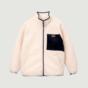 행텐 틴즈 리사이클 타프트퍼 플리스 집업 아이보리