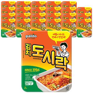 팔도 김치도시락 86g 24개