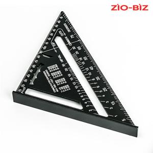 목공 삼각자 7인치/연귀자 각도자 철직자 눈금자 직각자 각도기