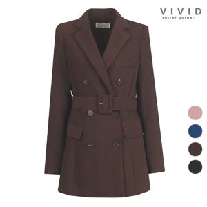 VIVID 여성 더블단추 가을겨울 정장 자켓