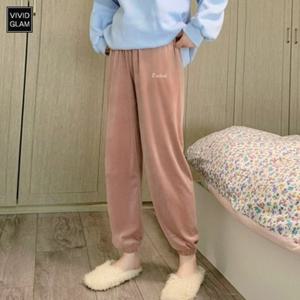 [비비드글램] 극세사 포근 수면바지 6color / 카스테라 홈웨어