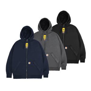 칼하트 레인디펜더 써멀 후드집업 104078 블랙 브라운 택1