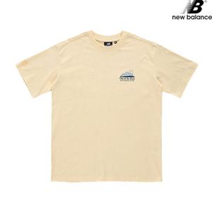 뉴발란스 NBNEC2L313-YE 아이비 보이 백패킹 공용 반팔티 티셔츠