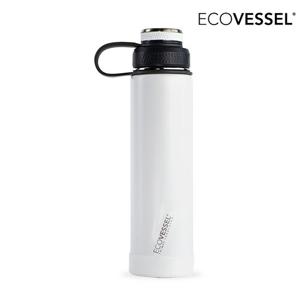 에코베슬 볼더24 709ml 스텐 텀블러 거름망 보온보냉 화이트아웃