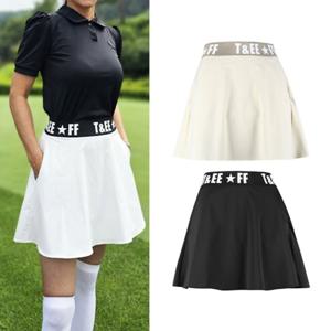 럭스골프 여성 플레어 밴딩 큐롯 스커트 TO3M101W