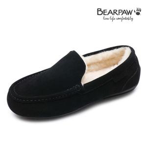 베어파우 남성 LEVI 천연소가죽 양털 로퍼 모카신 슬립온 (K2758001PD-M-GSGR)