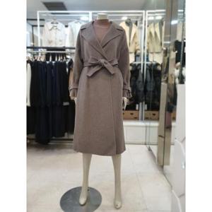 SOUP 케시미어 핸드메이드 벨티드 롱 코트 VZCHC42
