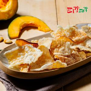 속초 중앙시장 명물 티각태각 호박 부각 30g x 5봉