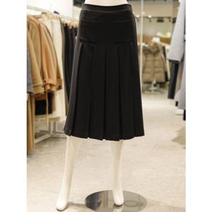 SOUP 숲 아웃 포켓 뒷밴딩 주름 스커트 (SA3SR37)