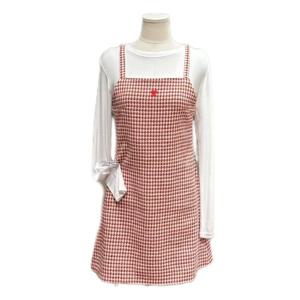 [트위]하운드투스 체크 뷔스티에 원피스 (TMBFFOP006)