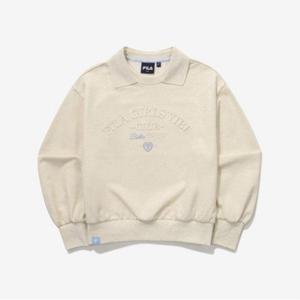 [휠라키즈] Girls 카라 맨투맨 (FK2POG1301F_OTL)