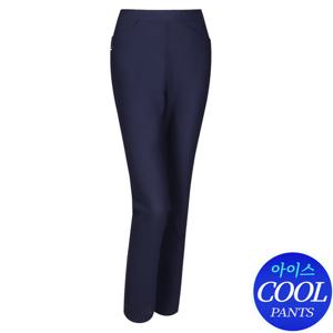 와플 여성 여름 간절기 스판밴딩 슬랙스 SSG-WPT-0389-네이비-z