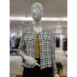 [포커스] 포커스 금장 트위드 자켓 FF3H7JK00276