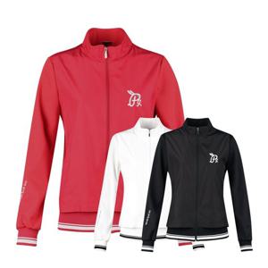 럭스골프 여성 아트웍 레이어드 바람막이 점퍼 JB4S810W