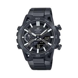 [에디피스]터프솔라 블루투스 남성 블랙 메탈 시계 ECB-2000DC-1BDF