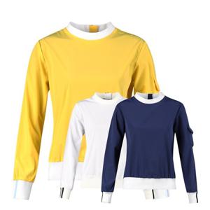 럭스골프 여성 풀오버 텐션 긴팔 티셔츠 LB4M610W