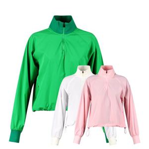 럭스골프 여성 반집업 텐션 긴팔 티셔츠 LB4M608W