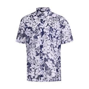 [파파브로] 남성 가벼운 하와이안 반팔셔츠 AR-SHH-16-네이비