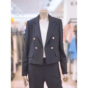 미니멈 세이브존03 카라넥 더블코롭 자켓 MYBGWJ4020