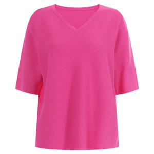 샵앤) 찰랑 실크 여성 반팔 니트 티셔츠 FRB-WKN-11973-핑크