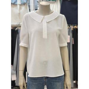 SOUP 세이브존07 여성 헨리넥 반팔 블라우스 OA6SSQ4