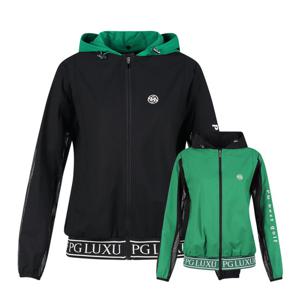 럭스골프 여성 메쉬 슬리브 디테처블 후드 점퍼 JB4M834W