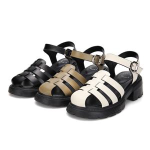 [바바라(슈즈)]피셔맨 가볍고 청키한 데일리 샌들 BBH467 3COLOR