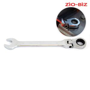 플렉시블 기어렌치 17mm/육각 볼트 오픈 스패너 깔깔이 라쳇렌치