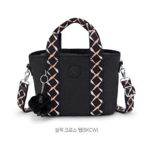 [키플링] 토트백 크로스백 민타 KOCBT15 BKCW