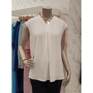 미니멈 세이브존01 미니멈 브이넥 민소매 블라우스 MYBGWB4140