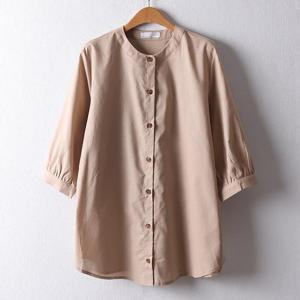 아이우먼 샤샤노카라블라우스 IRD788M406 빅사이즈