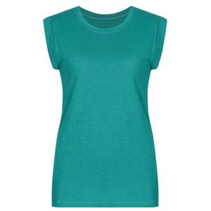 샵앤) 라운드 슬럽 면 이중소매 나시티 DAI-WSH-0519-그린