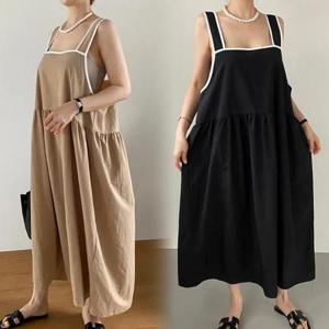 위쉬몰 RA 플라배색라인나시원피스(S479H407) 빅사이즈