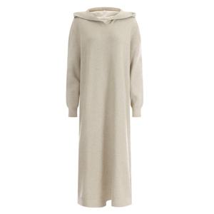 샵앤) 여성 슬릿넥 캐시미어 후드 원피스 FR.B-WDR-1620-오트밀