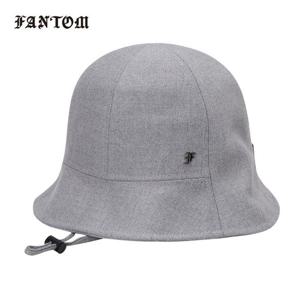 [팬텀] 여성 벨벳 리본 튤립 햇