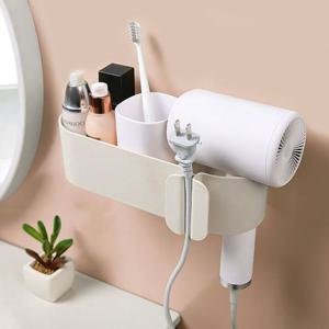 헤어드라이기 거치대 욕실 소품 수납 정리함 RD-10483