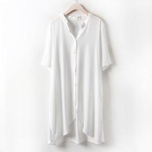 아이우먼 차이나롱블라우스 HG2133M408 빅사이즈