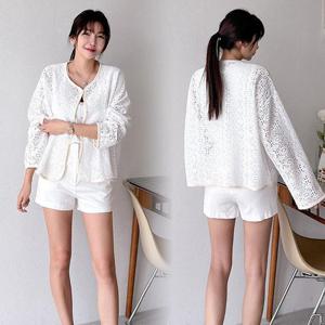 위쉬몰 BN 이렌레이스여름긴팔자켓(S263H408) 빅사이즈