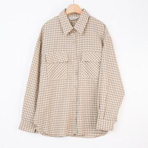 아이우먼 베베오버포켓체크셔츠 WBS555M408 빅사이즈