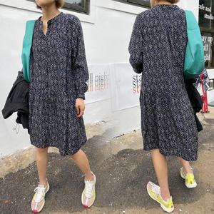 위쉬몰 IR 플라워나염셔링원피스(F149H408) 빅사이즈