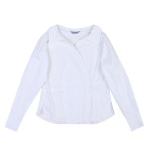 [코데즈컴바인] 오픈카라 랩블라우스 (CJC-BL505W8)