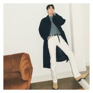 [파렌하이트]슬림핏 화이트 데님 팬츠 (FHFAH4253)