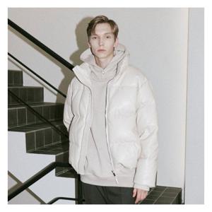 [파렌하이트]오버핏 헤비 워싱 후드 티셔츠 (FHIBX3104)