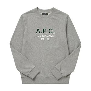 [아페쎄] COEZD H27758 PLA HEATHERED GREY 남성 맨투맨