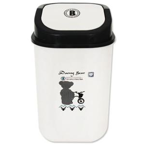 데니베어 사각휴지통 12L 가정용쓰레기통 휴지통