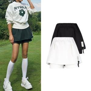 럭스골프 여성 밴딩 반바지형 스커트 TO4A126W